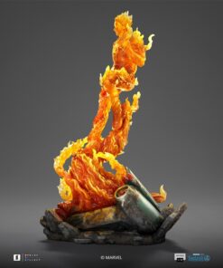 Statue Human Torch - The Fantastic Four: First Steps - Art Scale 1/10 - Iron Studios - Image 6