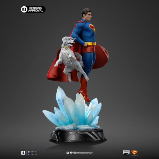 Statue Superman and Krypto - Superman: Legacy - Art Scale 1/10 - Iron Studios - Image 8