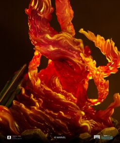 Statue Human Torch - The Fantastic Four: First Steps - Art Scale 1/10 - Iron Studios - Image 12