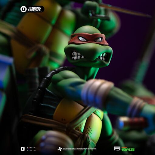 Statue TMNT 1st Cover Set - Teenage Mutant Ninja Turtles - Art Scale 1/10 - Iron Studios - Image 17