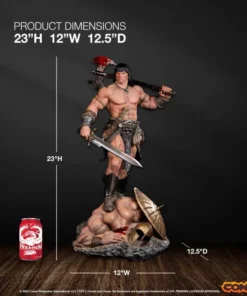 Alternative view of Conan Collector Edition Quarter Scale Statue by PCS