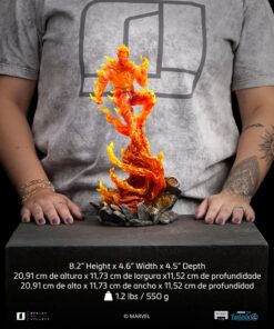 Alternative view of Statue Human Torch - The Fantastic Four: First Steps - Art Scale 1/10 - Iron Studios