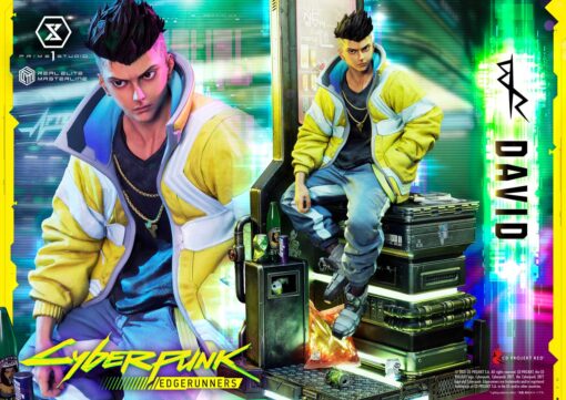 Real Elite Masterline Cyberpunk Edgerunners David Deluxe Bonus Version - Prime1Studio - Image 26