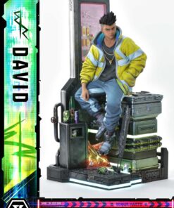 Real Elite Masterline Cyberpunk Edgerunners David Deluxe Bonus Version - Prime1Studio - Image 24