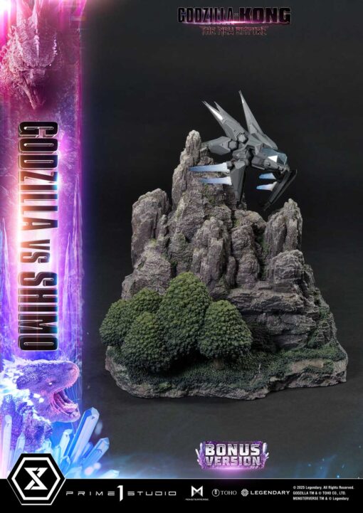 Ultimate Diorama Masterline Godzilla × Kong: The New Empire (Film) Godzilla vs Shimo Bonus Version - Prime1Studio - Image 30