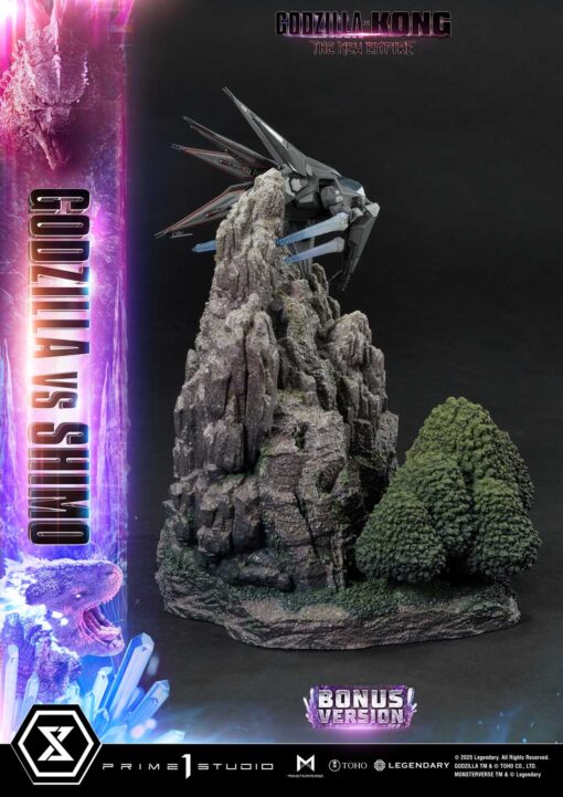 Ultimate Diorama Masterline Godzilla × Kong: The New Empire (Film) Godzilla vs Shimo Bonus Version - Prime1Studio - Image 26