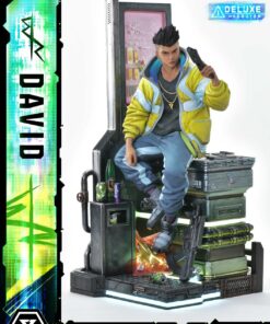 Real Elite Masterline Cyberpunk Edgerunners David Deluxe Bonus Version - Prime1Studio - Image 15