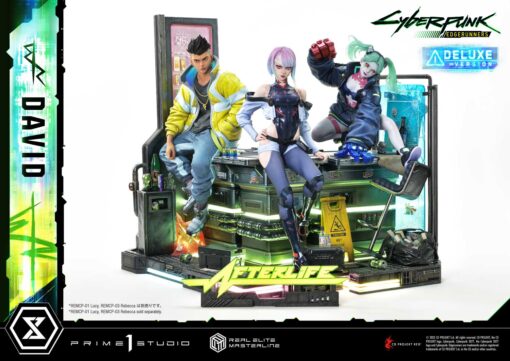 Real Elite Masterline Cyberpunk Edgerunners David Deluxe Bonus Version - Prime1Studio - Image 9