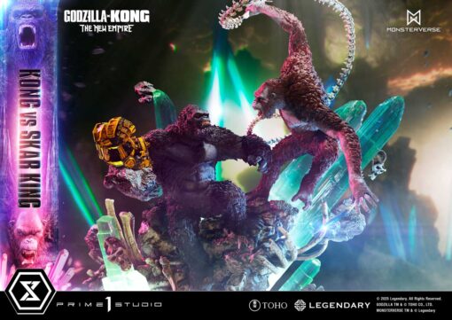 Ultimate Diorama Masterline Godzilla x Kong: The New Empire (Film) Kong vs Skar King Bonus Version - Prime1Studio - Image 22