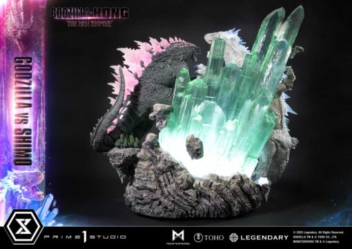 Ultimate Diorama Masterline Godzilla × Kong: The New Empire (Film) Godzilla vs Shimo Bonus Version - Prime1Studio - Image 18