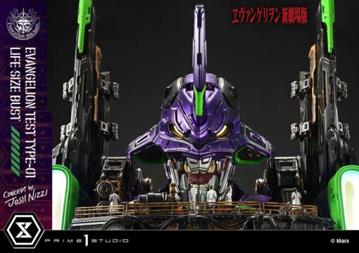 Life Size Bust Evangelion Test Type-01 (Concept by Josh Nizzi) Bonus version - Prime1Studio - Image 12