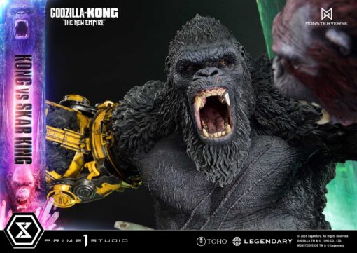 Ultimate Diorama Masterline Godzilla x Kong: The New Empire (Film) Kong vs Skar King Bonus Version - Prime1Studio - Image 12
