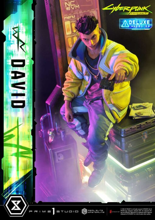 Real Elite Masterline Cyberpunk Edgerunners David Deluxe Bonus Version - Prime1Studio