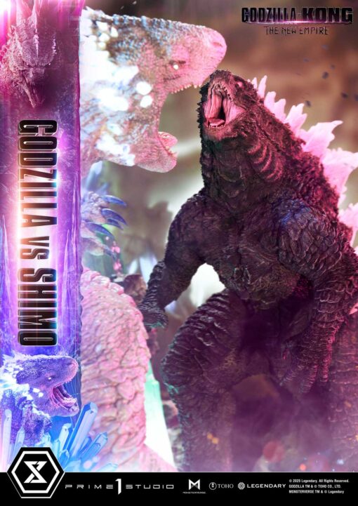 Ultimate Diorama Masterline Godzilla × Kong: The New Empire (Film) Godzilla vs Shimo Bonus Version - Prime1Studio - Image 3