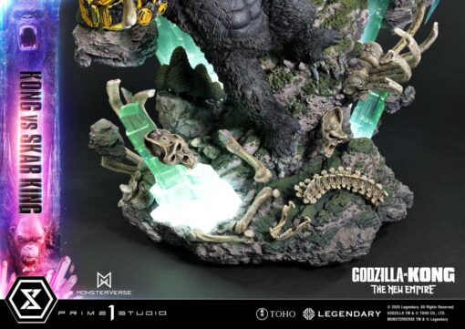 Ultimate Diorama Masterline Godzilla x Kong: The New Empire (Film) Kong vs Skar King Bonus Version - Prime1Studio - Image 3