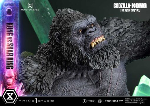 Ultimate Diorama Masterline Godzilla x Kong: The New Empire (Film) Kong vs Skar King Bonus Version - Prime1Studio - Image 4