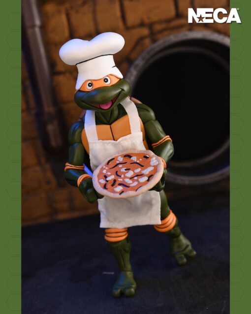 Neca Teenage Mutant Ninja Turtles VHS Animated Classic Series Pizza Club Set - Image 17