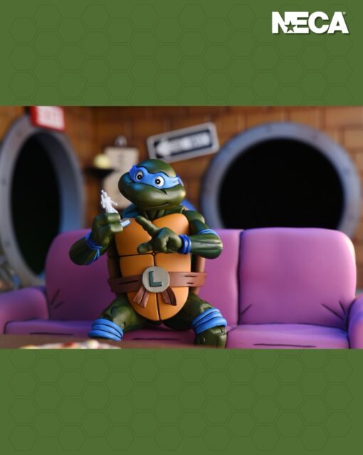 Neca Teenage Mutant Ninja Turtles VHS Animated Classic Series Pizza Club Set - Image 16