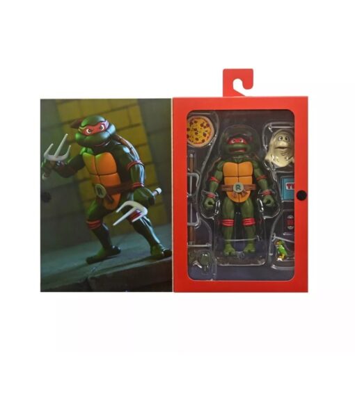 Neca Teenage Mutant Ninja Turtles VHS Animated Classic Series Pizza Club Set - Image 12