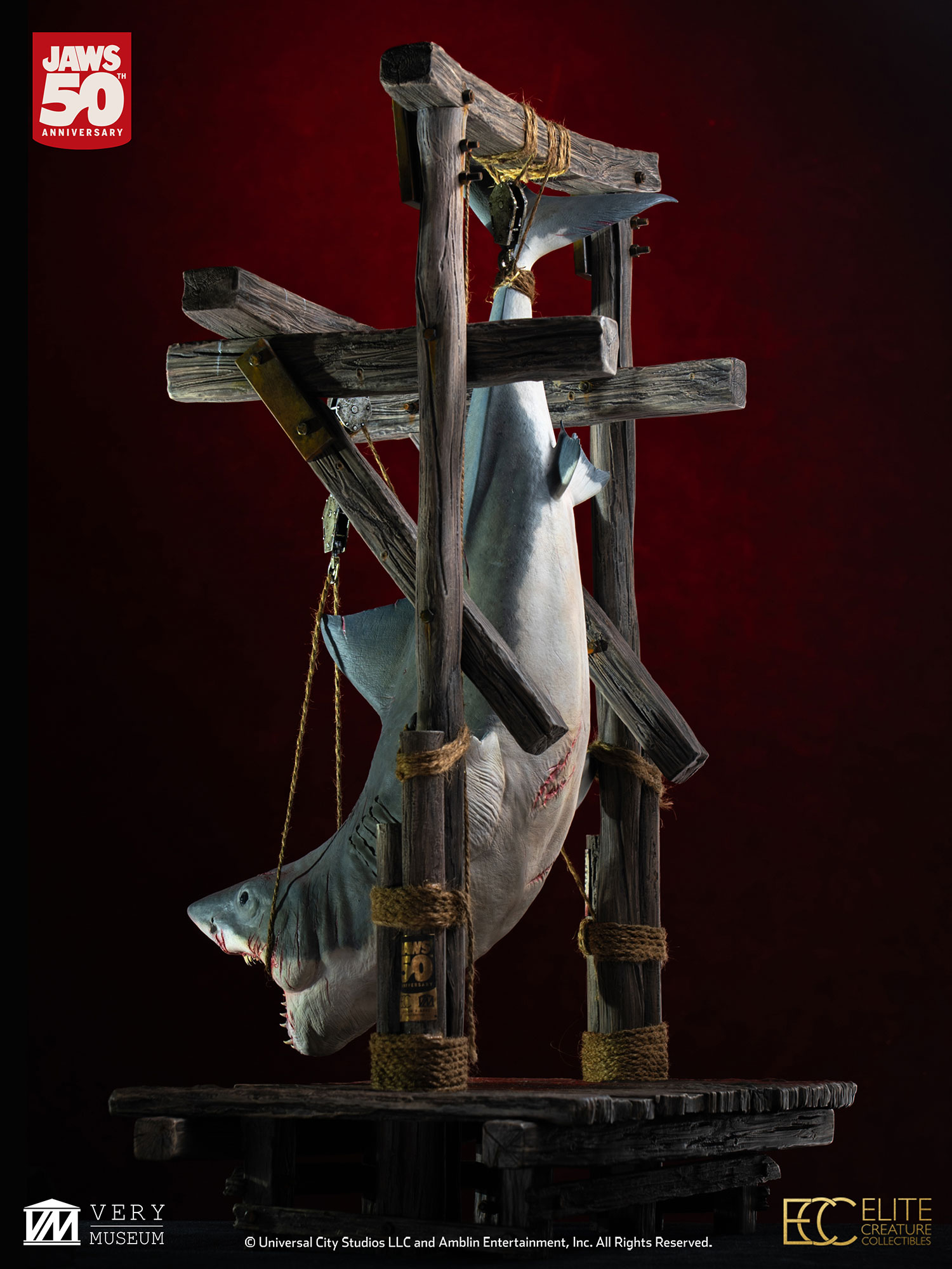 ELITE CREATURE COLLECTIBLES PRESENTS: Jaws 1/12 Scale Maquette - Image 13