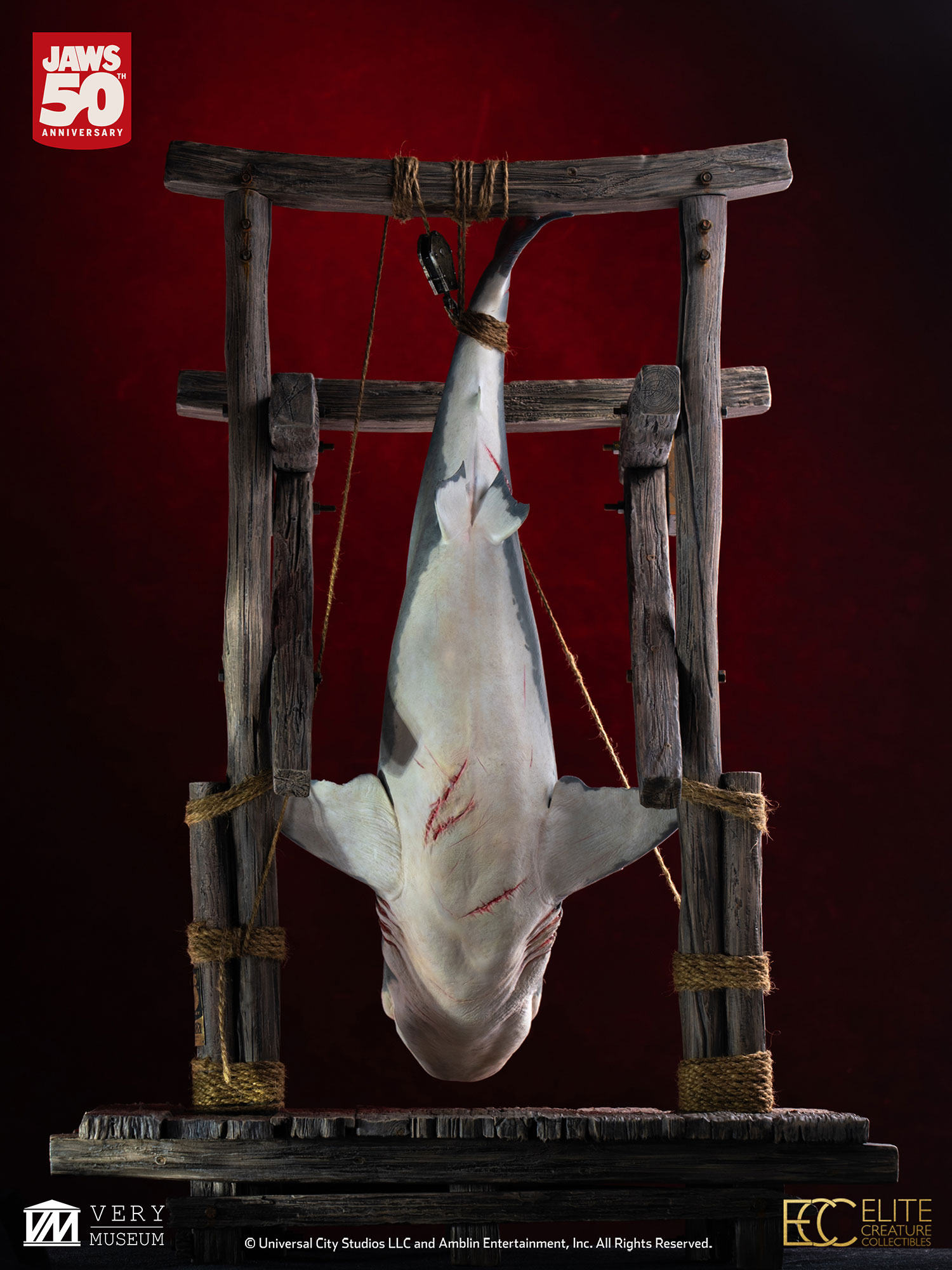 ELITE CREATURE COLLECTIBLES PRESENTS: Jaws 1/12 Scale Maquette - Image 9