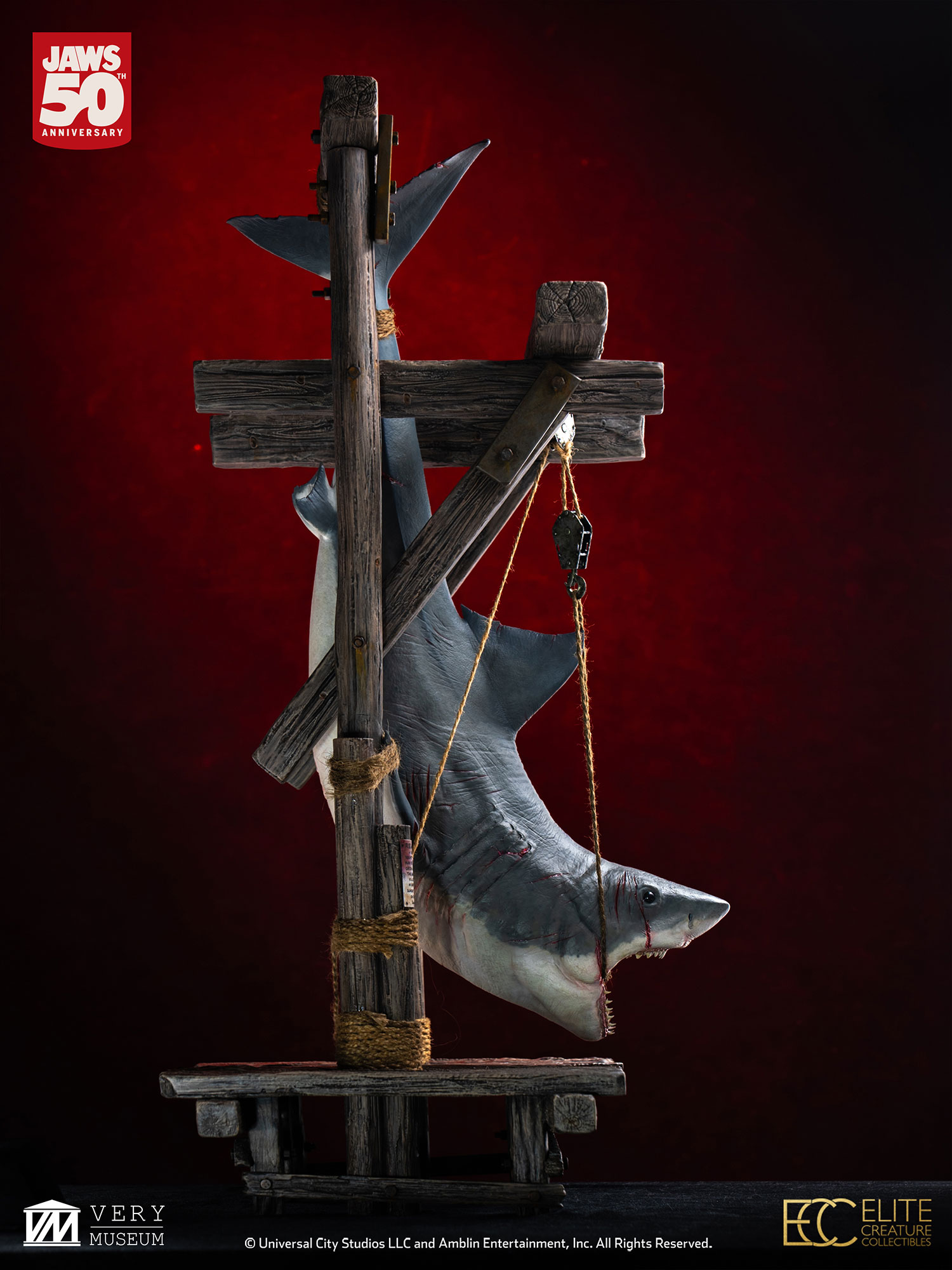 ELITE CREATURE COLLECTIBLES PRESENTS: Jaws 1/12 Scale Maquette - Image 10