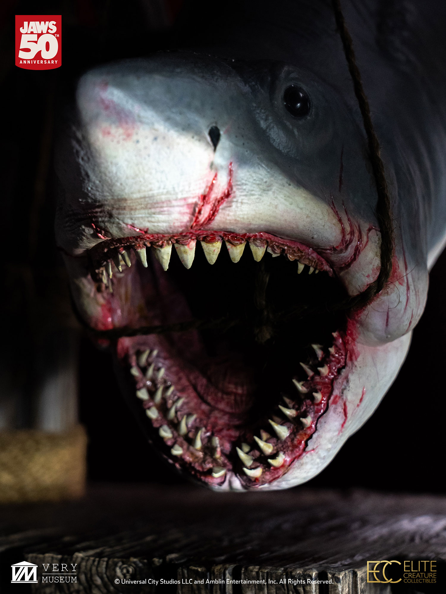 ELITE CREATURE COLLECTIBLES PRESENTS: Jaws 1/12 Scale Maquette - Image 4