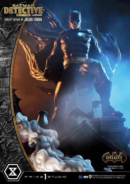Batman (Comics) Batman Detective Comics #1000 (Concept Design By Jason Fabok) DX Bonus Version - Prime1Studio - Image 3