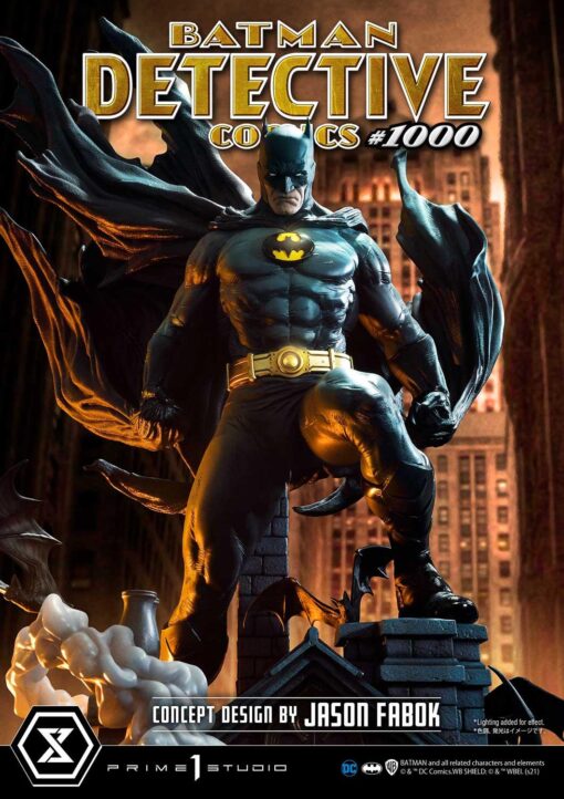 Batman (Comics) Batman Detective Comics #1000 (Concept Design By Jason Fabok) DX Bonus Version - Prime1Studio - Image 6