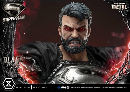 Dark Nights: Metal (Comics) Superman Black Version - Prime1Studio - Image 4