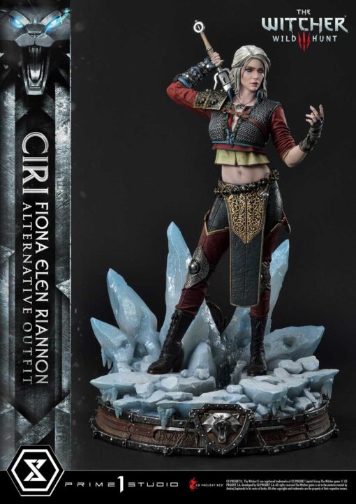 The Witcher 3: Wild Hunt  Ciri Fiona Elen Riannon Alternative Outfit DX Bonus Version - Prime1Studio (PROMOTION) - Image 5