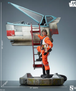 Luke Skywalker™ & X-Wing: Red Five, Standing By Premium Format™ Figure - Sideshow Collectibles - Image 3
