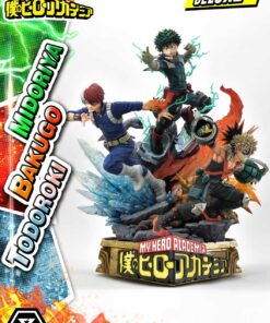 Alternative view of My Hero Academia  Midoriya, Bakugo & Todoroki DX Bonus Version - Prime1Studio (PROMOTION)