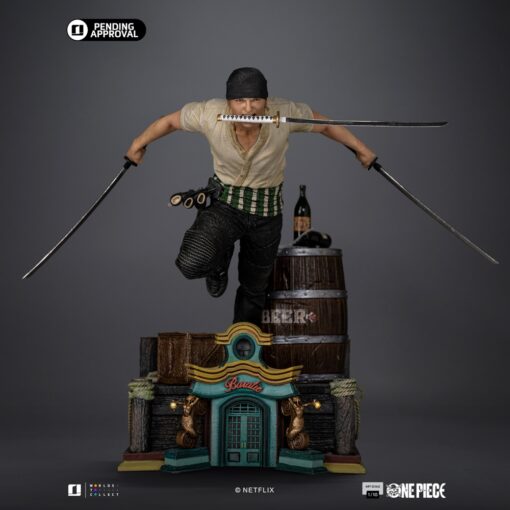 Statue Roronoa Zoro - One Piece - Art Scale 1/10 - Iron Studios - Image 5