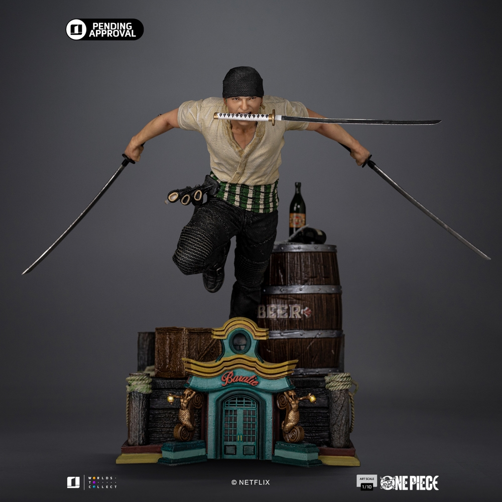 Statue Roronoa Zoro - One Piece - Art Scale 1/10 - Iron Studios - Image 5