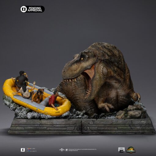 Jurassic World: T-Rex River Attack Demi Art Scale 1/20 - Iron Studios - Image 3