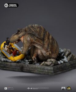 Jurassic World: T-Rex River Attack Demi Art Scale 1/20 - Iron Studios - Image 4