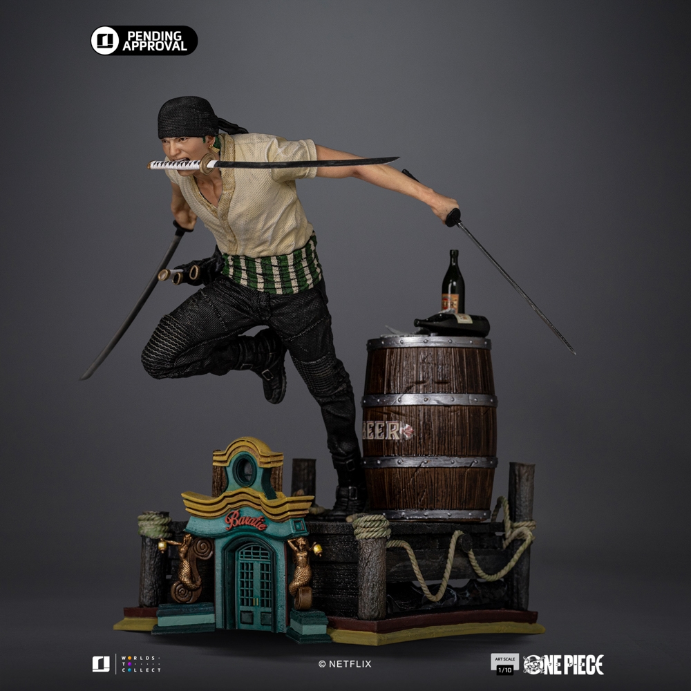 Statue Roronoa Zoro - One Piece - Art Scale 1/10 - Iron Studios - Image 7