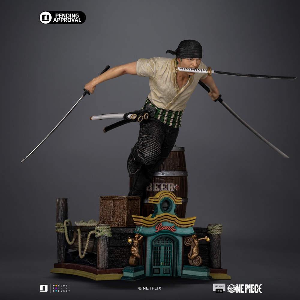 Statue Roronoa Zoro - One Piece - Art Scale 1/10 - Iron Studios - Image 9