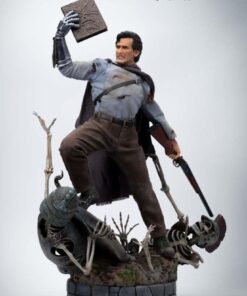 Alternative view of ARMY OF DARKNESS ASH 1/4 PLUS FORMAT STATUE - Infinite Statue