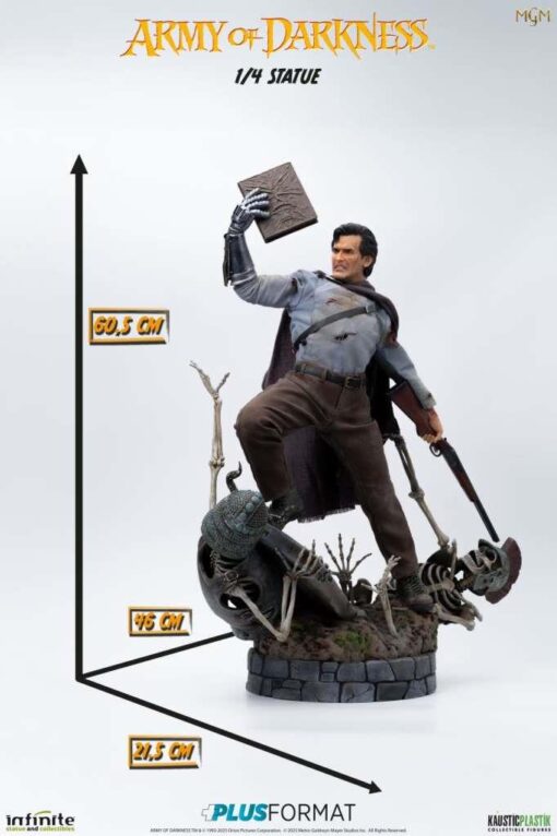 ARMY OF DARKNESS ASH 1/4 PLUS FORMAT STATUE - Infinite Statue - Image 4