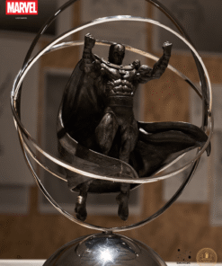 Alternative view of Galaxias 1/6 Bronze Magneto  bronze statue by Heritage Heroes