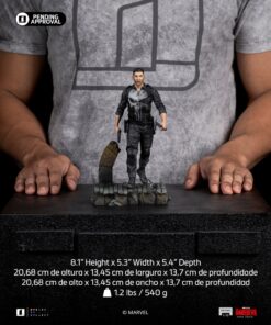 Alternative view of Statue Punisher - Daredevil: Born Again - Art Scale 1/10 - Iron Studios