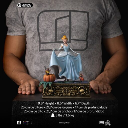 Disney Cinderella 1/10 Art Scale Statue - Iron Studios - Image 2