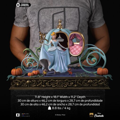 Statue Cinderella Deluxe - Disney Classics - Art Scale 1/10 - Iron Studios - Image 2