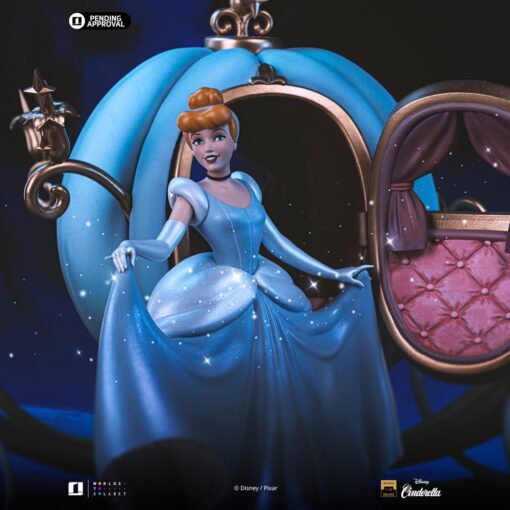 Statue Cinderella Deluxe - Disney Classics - Art Scale 1/10 - Iron Studios - Image 15