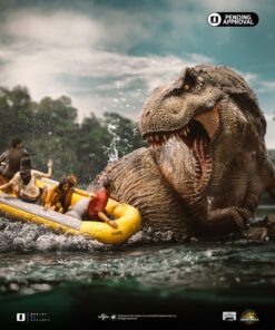 Jurassic World: T-Rex River Attack Demi Art Scale 1/20 - Iron Studios - Image 8