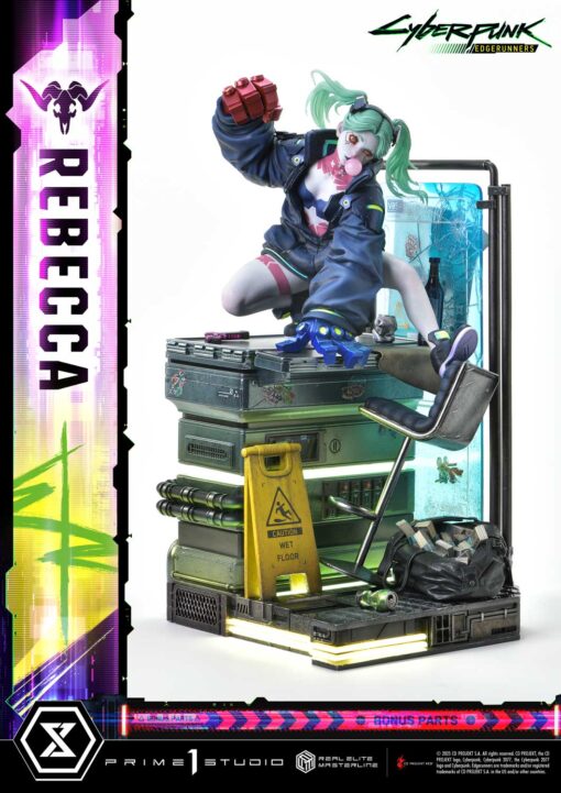 Real Elite Masterline Cyberpunk: Edgerunners Rebecca Deluxe Bonus Version - Prime1Studio - Image 28
