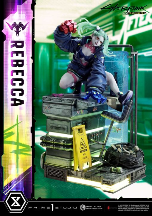 Real Elite Masterline Cyberpunk: Edgerunners Rebecca Deluxe Bonus Version - Prime1Studio - Image 26
