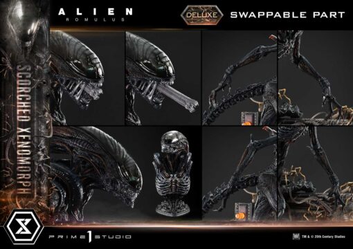 Museum Masterline XL Alien: Romulus Scorched Xenomorph Deluxe Bonus Version - Prime1Studio - Image 26